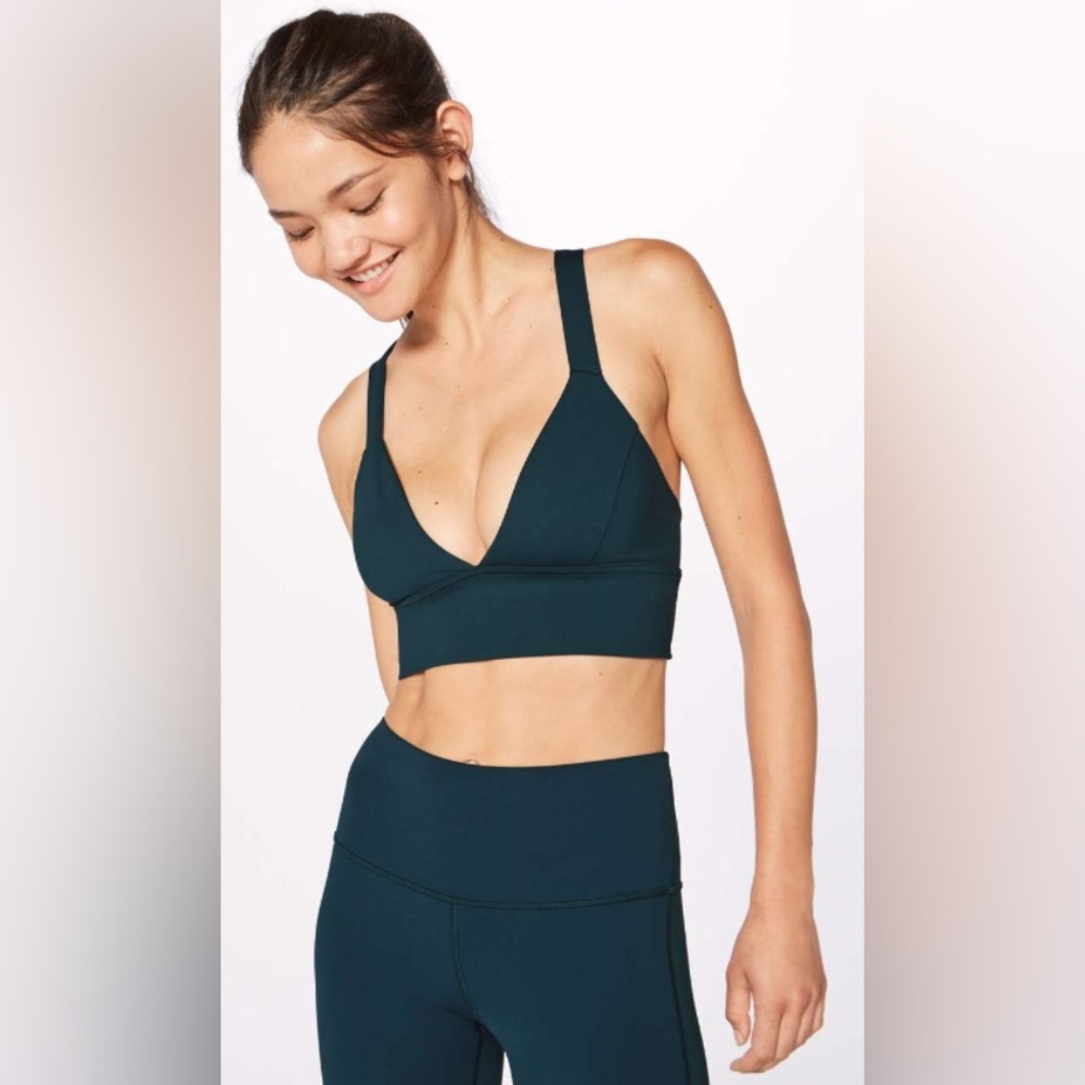 lululemon athletica Deep Teal Sports Bra